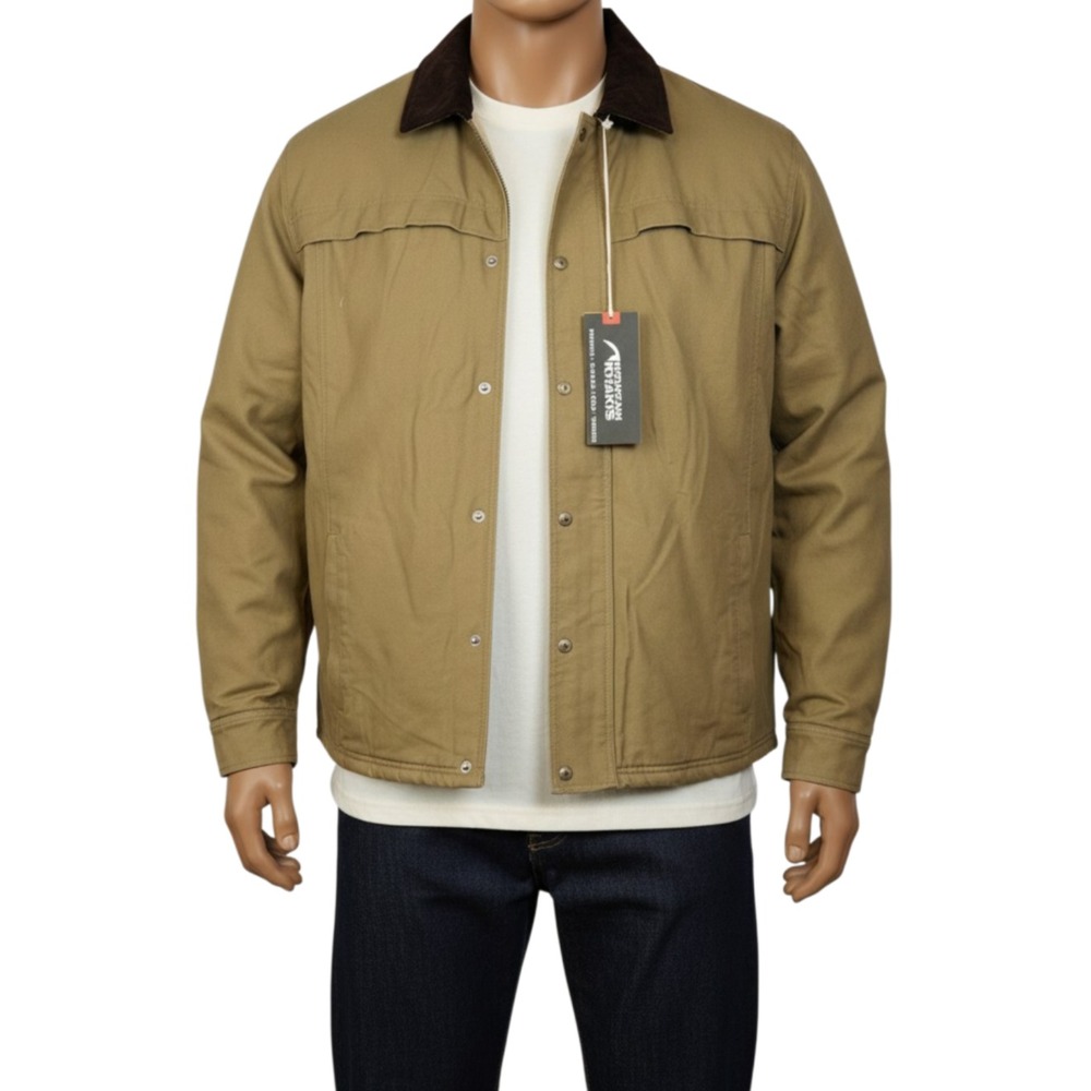Mountain Khakis Sullivan Ranch Jacket Mens XXL 2XL Waxed Canvas Sherpa NWT Coat